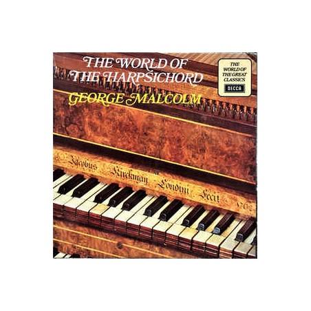 Malcolm ‎George – The World Of The Harpsichord|1973    Decca ‎– SPA.261
