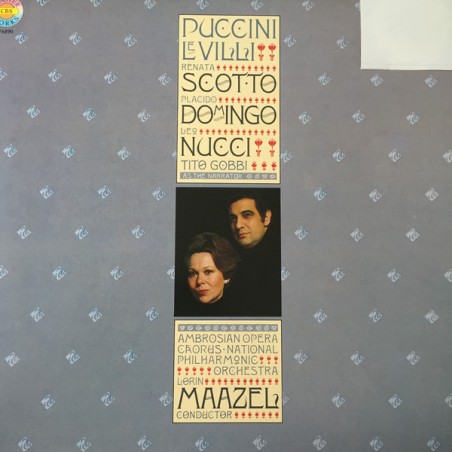 Puccini Giacomo ‎– Le Villi|1980   CBS Masterworks ‎– 76890