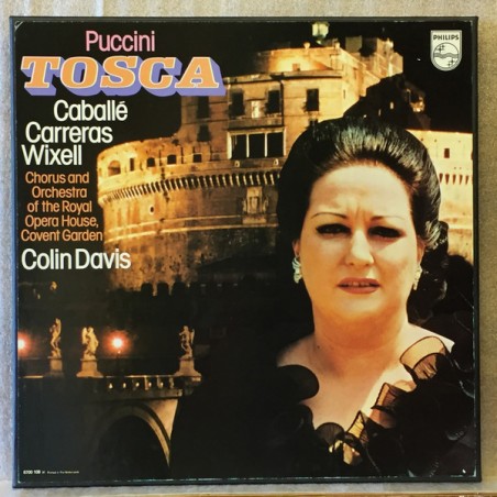 Puccini ‎– Tosca- Caballé-Carreras-Wixell- Colin Davis|1976   Philips ‎– 6700 108-2 LP-Box