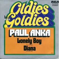 Anka ‎Paul – Lonely Boy /...