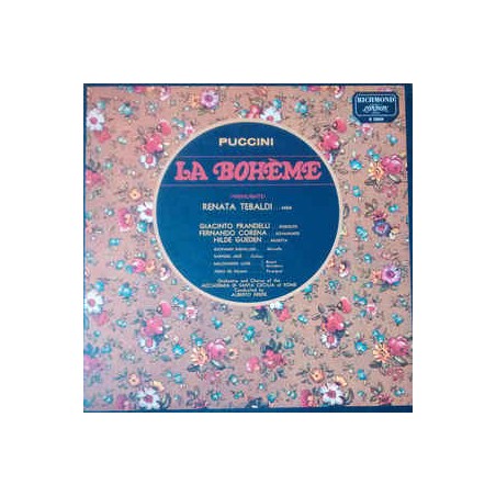 Puccini-La Boheme (Highlights)- Tebaldi-Corena-Gueden|1957  Richmond ‎– R 23034