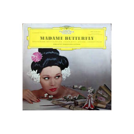 Puccini –Madame Butterfly- Schlemm Plümacher Kónya  Borg-Leitner ‎|DG – LPEM 19 401