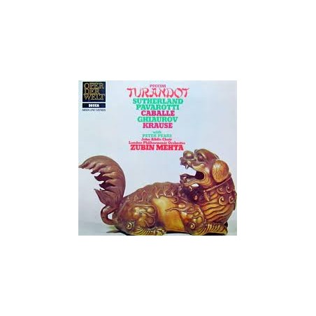 Puccini-Turandot (Arien und Szenen)-Sutherland-Pavarotti-Mehta-London Philharmonic Orchestra |1980    DECCA   6.41852