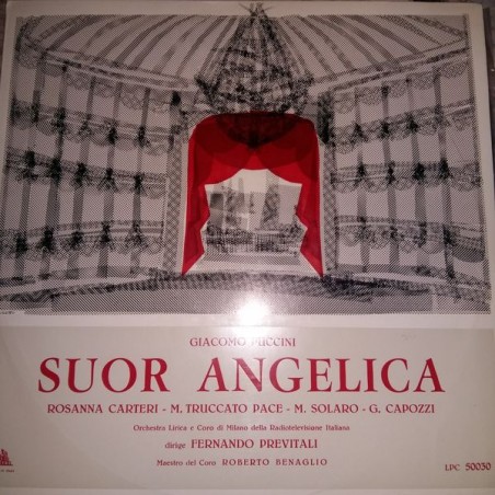 Puccini -Suor Angelica- Carteri Capozzi Truccato Pace |1951   Cetra ‎– LPC 50.030