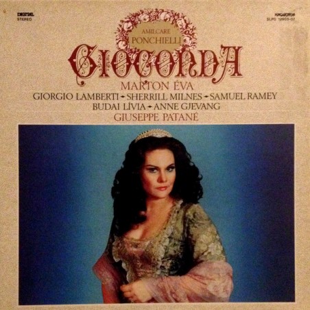 Ponchielli ‎Amilcare – Gioconda|1989   Hungaroton ‎– SLPD 12905-07-3 LP-Box
