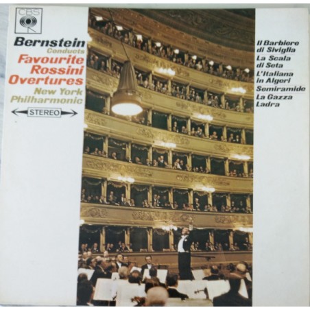 Rossini- Overtures -Leonard Bernstein, The New York Philharmonic Orchestra ‎|1964   CBS ‎– SBRG 72199