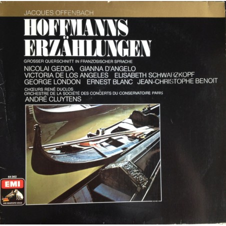 Offenbach-Hoffmann's Erzählungen - Querschnitt In Französischer Sprache-Gedda-Schwarzkopf| EMI ‎– 64 362-Club Edition