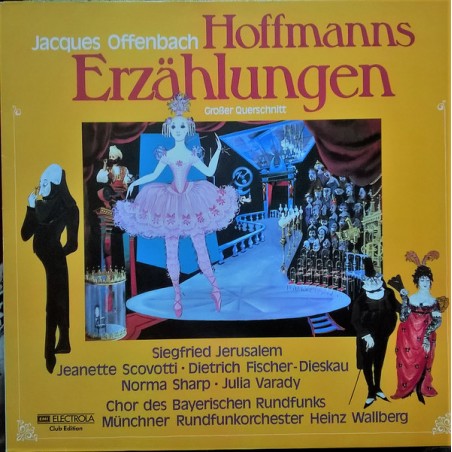Offenbach ‎– Hoffmanns Erzählungen - Großer Querschnitt|  Die Stimme Seines Herrn ‎– 30 925 2-Club Edition