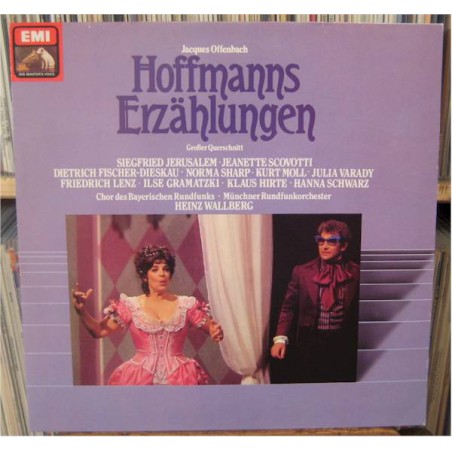 Offenbach ‎– Hoffmanns Erzählungen - Großer Querschnitt In Deutscher Sprache|1979     EMI-42 339 2-Club Edition