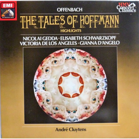 Offenbach -The Tales Of Hoffman (Highlights)- Gedda- Schwarzkopf  -Cluytens|HMV– SXLP 30538