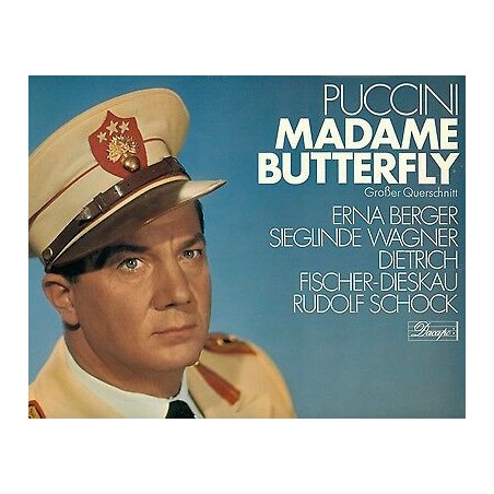 Puccini-Madame Butterfly - Großer Querschnitt- Berger-Wagner-Fischer-Dieskau-Schock ‎|Dacapo-1C 047-28 570