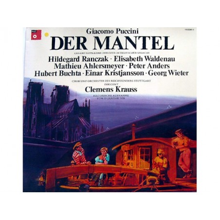 Puccini-Der Mantel - Gesamtaufnahme- Clemens Krauss ‎|1975   BASF ‎– 10 22365-5