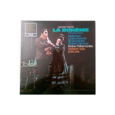 Puccini– La Bohème-Freni-Pavarotti-Ghiaurov-Karajan|1974    Decca ‎– 6.41851