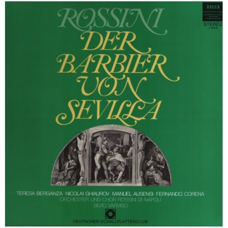 Rossini-Der Barbier von Sevilla -Orchester und Chor Rossini di napoli si|Decca J 535/6