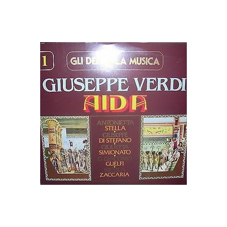 Verdi ‎– Aida-Di Stefano|1981   International Music Of Italy ‎– DMV-01|1981-3 LP´s