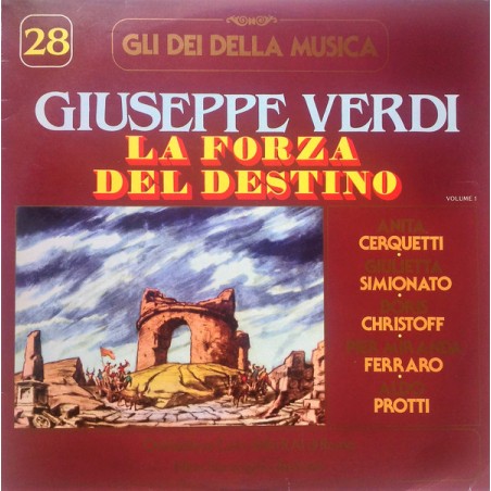 Verdi-La Forza Del Destino-Cerquetti - Giulietta Simionato|1982  I.M.I. International Music Of Italy ‎– DMV-28-3 LP´s