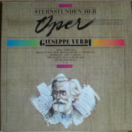 Verdi ‎Giuseppe – Sternstunden Der Oper|1989    Sonocord ‎– 26 571-0