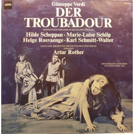 Verdi ‎– Der Troubadour-Höhepunkte Der Oper In Deutscher Sprache|Acanta ‎– 10 21499-0