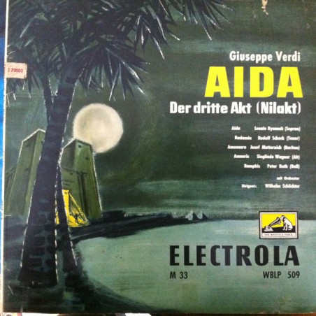 Verdi-Aida-Der dritte Akt(Nilakt) -Rysanek-Schock-Metternich-Schüchter|Emi– WBLP 509- 10" Vinyl