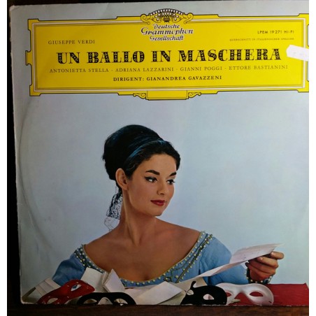 Verdi-Un Ballo In Maschera- Stella-Lazzarini-Poggi|DG – 19 271
