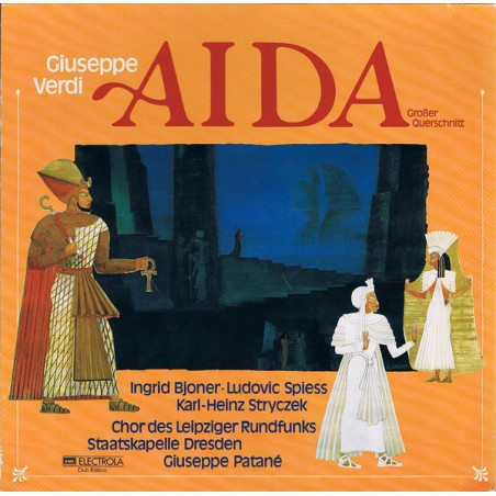 Verdi- Aida- Bjoner-Spiess-Stryczek - Staatskapelle Dresden-Patane|38 301 8-Club Edition