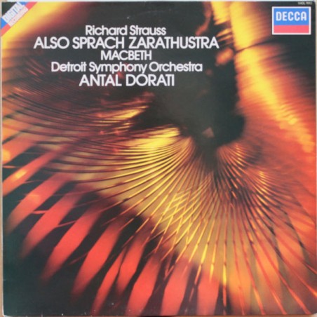 Strauss ‎Richard – Also Sprach Zarathustra/Macbeth - Detroit Symphony Orchestra, Antal Dorati |1983    Decca – 6.42911