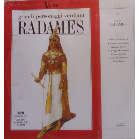 Verdi ‎–Radames| 1983    Edizioni Rai 22 - Da Aida