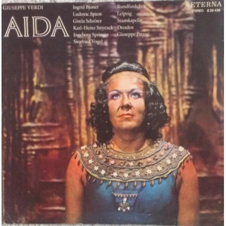 Verdi Giuseppe ‎– Aida|1974      ETERNA ‎– 8 26 436