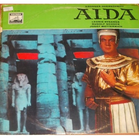 Verdi ‎Giuseppe – Aida -Rysanek-Schock- Grosser Querschnitt| Electrola ‎– 80 588