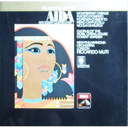 Giuseppe Verdi-Aida- Querschnitt-Caballé-Domingo-Cossotto-Cappuccilli|1974    EMI-1 C 063-02 721 Quadraphonic