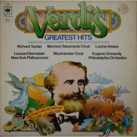 Verdi- Greatest Hits-Tucker-Bernstein|1973    CBS Harmony ‎– S 30045