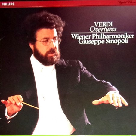Verdi-Overtures -Giuseppe Sinopoli-Wiener Philharmoniker ‎|1984    Philips Digital Classics ‎– 411 469-1