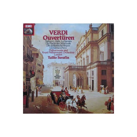 Verdi – Ouvertüren - Tullio Serafin |His Master's Voice ‎– 1C 037-00 867