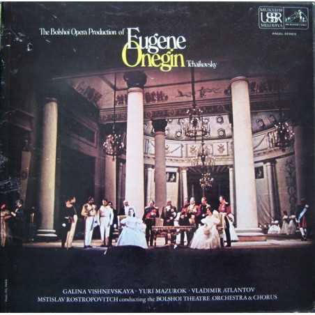 Tchaikovsky-Eugene Onegin-Mstislav Rostropovich|1970   Melodiya / HMV ‎– SLS 951/3-3 LP-Box