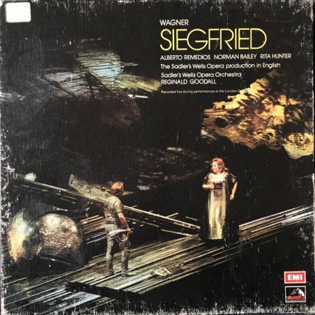 Wagner-Siegfried-In English- Bailey-Hunter Goodall ‎ |1974   EMI ‎– SLS 875- 5 LP-Box