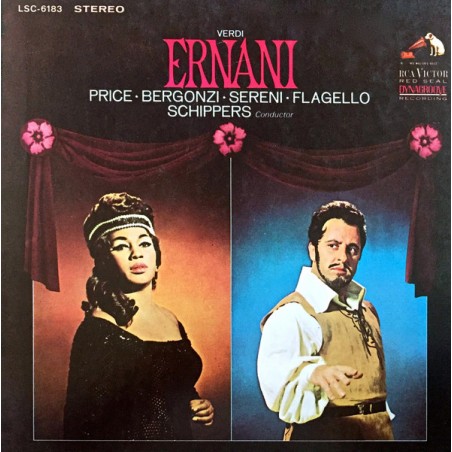 Verdi ‎– Ernani - Leontyne Price, Carlo Bergonzi |1968   RCA Victor ‎– LSC-6183-3 LP-Box