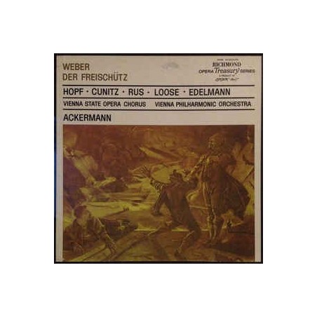 Weber von Carl Maria  ‎– Der Freischütz|Richmond Opera Treasury Series ‎– RS 62016-2 LP-Box