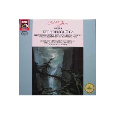 Weber‎– Der Freischütz -Grümmer--Schock-Prey-Keilberth|HMV- 137 29 0696 3-2 LP-Box
