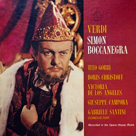 Verdi- Simon Boccanegra (Complete Opera)|Angel 3617-3 LP-Box