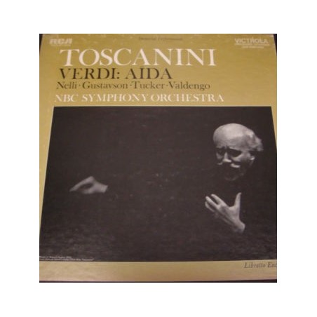 Verdi- Aida- NBC Symphony Orchestra ‎– Toscanini |1963    RCA Victrola ‎– VIC -6113-Mono-3 LP-Box