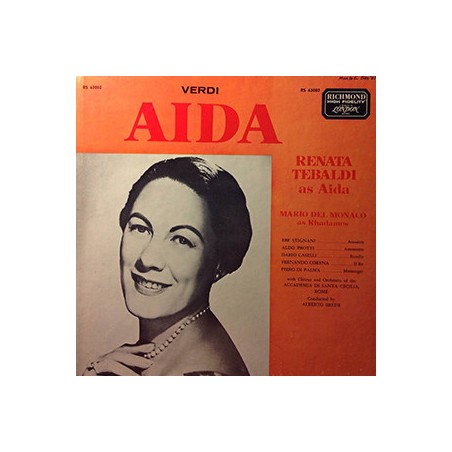 Verdi-Aida-Renata Tebaldi ‎–Erede|1962   London Records ‎– RS 63002-3 LP-Box