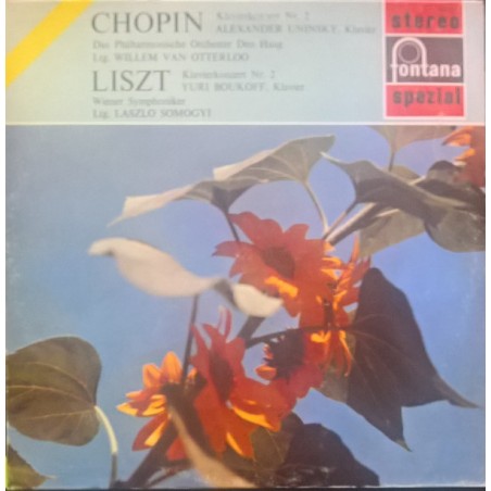 Chopin-Liszt- Klavierkonzert Nr. 2 F- Nr. 2 A-Dur -Wiener Symphoniker ‎|Fontana ‎– 700 172 WGY