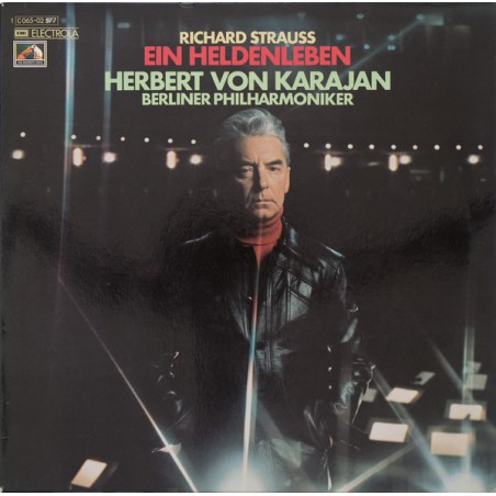 Strauss Richard -Ein Heldenleben- Berliner Philharmoniker-Karajan ‎|1975   EMI Electrola, HMV-1C 065-02 577