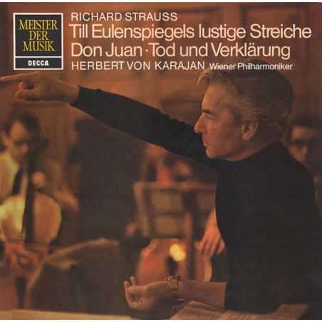 Strauss Richard -Till Eulenspiegels Lustige Streiche-Don Juan-Tod Und Verklärung Karajan |1974   Decca-SMD 1207