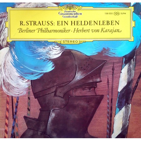 Strauss Richard -Ein Heldenleben- Karajan ‎|1966    DG – 138 025 SLPM