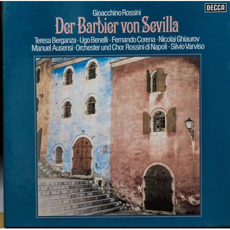 Rossini - Der Barbier Von Sevilla- Berganza-Benelli-Corena-Ghiaurov |Decca ‎– 6.35438-3 LP-Box
