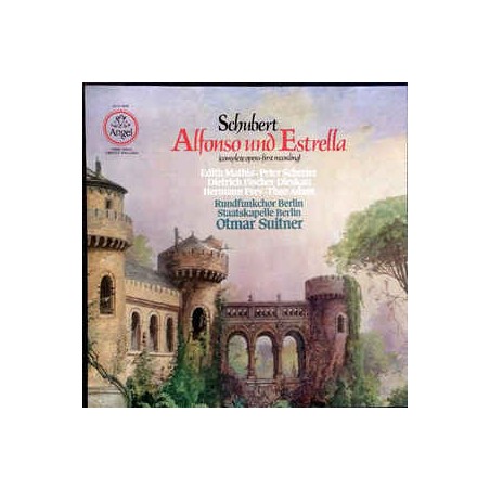 Schubert-Alfonso Und Estrella - Mathis-Schreier- Fischer-Dieskau-Prey-Suitner |1978   Angel Records ‎– SCLX-3878-3 LP-Box