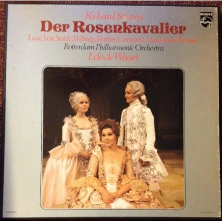 Strauss Richard -Der Rosenkavalier- Edo de Waart, Rotterdam Philharmoniker| Philips ‎– 6707 030-4-LP-Box