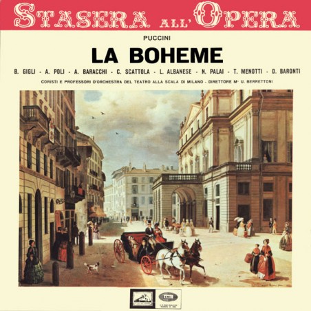 Puccini Giacomo– La Bohème-Gigli-Berrettoni-Menotti|1967   La Voce Del Padrone ‎– QSO 3/4-2 LP-Box