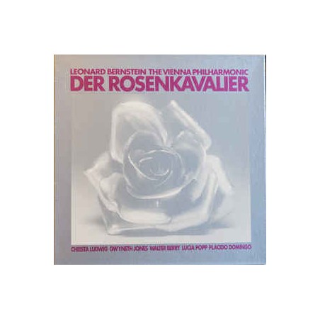 Strauss Richard -Der Rosenkavalier-Bernstein-Ludwig-Jones-Berry-Popp-Domingo ‎|1971    CBS ‎– 77416- 4 LP-Box